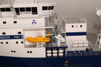 customized model of 134m Offshore Support Vessel